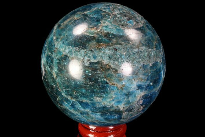 Bargain, Blue Apatite Sphere #90207